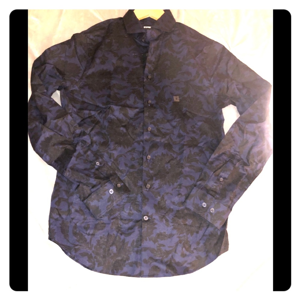 Express Men:  Men’s button down size small.